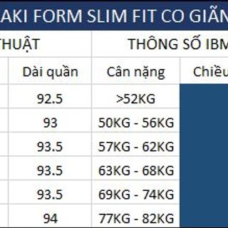 Quần dài nam kaki form slim fit, phong cách hiện đại, thời thượng Sỉ Chỉ Từ 1 Ri