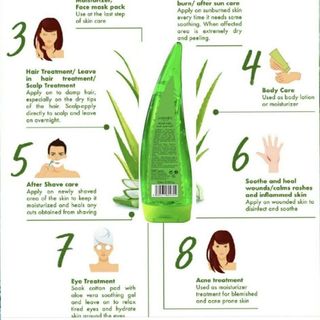 Gel Dưỡng da đa năng toàn thân, kem dưỡng thể dạng gel từ Lô Hội Holika Holika Aloe 99% Soothing Gel - 250ml