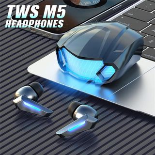 Tai nghe bluetooth Gaming M5 Autobot TWS 5.2 Tai nghe không dây bass mạnh mẽ có mic , độ trễ cực thấp giá sỉ