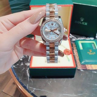 ĐỒNG HỒ ROLLEX NỮ VIỀN HỘT HOT