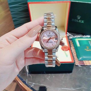 ĐỒNG HỒ ROLLEX NỮ VIỀN HỘT HOT