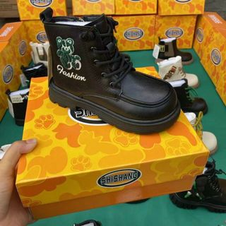 Giày boots trẻ em chất da mềm kiểu dáng đẹp
