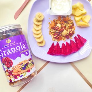 Granola siêu hạt không đường - Ngũ cốc dinh dưỡng giảm cân - Hộp 500gr
