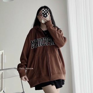 Áo khoác chống nắng logo appiediem form rộng dưới 68kg