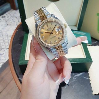 ĐỒNG HỒ ROLLEX DATEJUST DEMI NAM SIÊU CẤP NEW