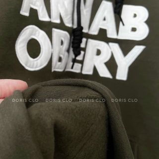 Áo hoodie in annab obery form dưới 70kg đẹp