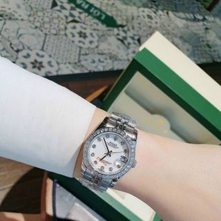 ĐỒNG HỒ ROLLEX AUTOMATIC COUPLE VIỀN ĐÁ CAO CẤP