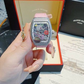 ĐỒNG HỒ FRANK MULLER VANGUARD ROSE SKELETON CAO CẤP