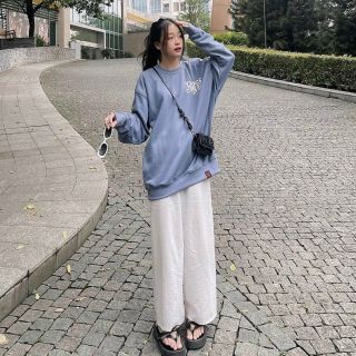 Áo sweater logo in doris myn form dưới 68kg