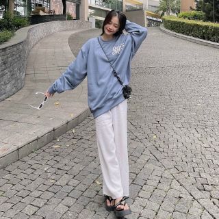 Áo sweater logo in doris myn form dưới 68kg
