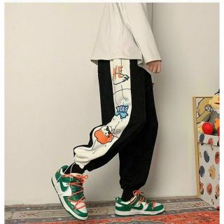 Quần thun jocker in hoạt hình có dây rút lai, form dưới 68kg