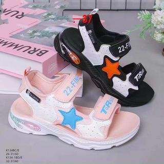 Sandal trẻ em quai dán họa tiết ngôi sao k133 giá sỉ