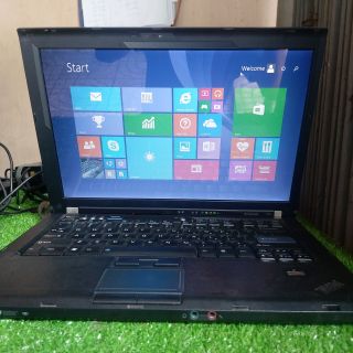 Laptop Thinkpad T61 Ram 4Gb ổ 160Gb HDD Win 8 kèm bộ nguồn zin, Bảo hành 7 tháng
