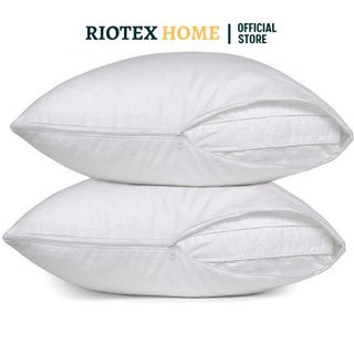 Vỏ Gối Chống Thấm RIOTEX - Kích Thước 40x60/ 50x70/ 35x100cm Bảo Vệ Gối Chống Thấm Tuyệt Đối