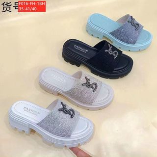 Dép nữ quai ngang đế bánh mỳ êm chân F016