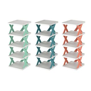 KỆ GIÀY DÉP CHỮ X 5 TẦNG MẪU MỚI