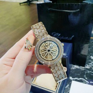 ĐỒNG HỒ CHOPPARD MẶT XOAY ĐÁ FULL