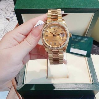 ĐỒNG HỒ ROLLEX DAY-DATE II GOLD NAM SIÊU CẤP
