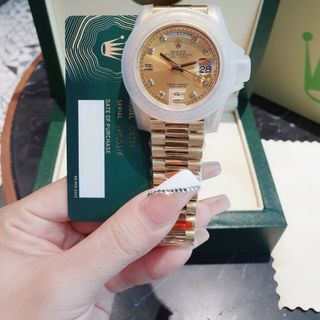 ĐỒNG HỒ ROLLEX DAY-DATE II GOLD NAM SIÊU CẤP