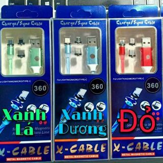 Sạc nam châm ba đầu giá sỉ