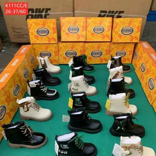 Giày boots trẻ em chất da mềm đẹp K111