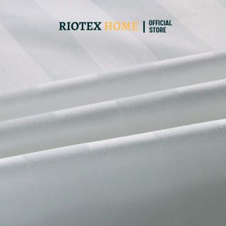 T300 Tấm Trải Giường RIOTEX Trắng Sọc cao cấp đủ kích thước