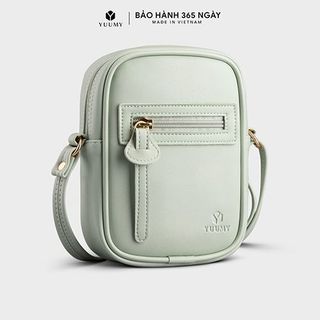 Túi đeo chéo nữ mini hoạ tiết khóa charm Yuumy Seasand YN132 nhiều màu
