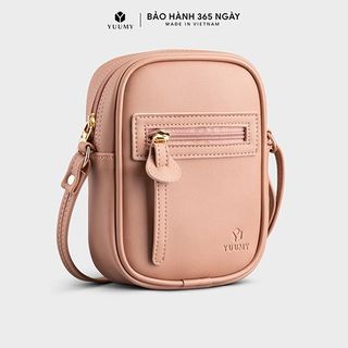 Túi đeo chéo nữ mini hoạ tiết khóa charm Yuumy Seasand YN132 nhiều màu