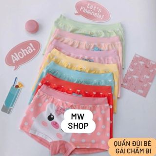 Quần chip đùi bé gái dày dặn, co dãn tốt giá sỉ