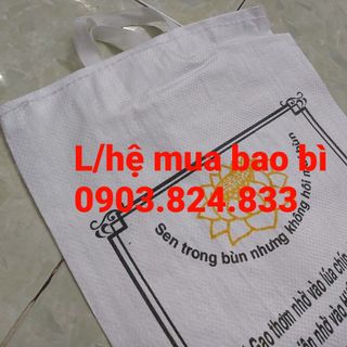 Bao đựng gạo in theo yêu cầu, lên thiết kế miễn phí. giá sỉ