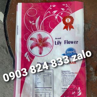 Bao đựng gạo in theo yêu cầu, lên thiết kế miễn phí. giá sỉ