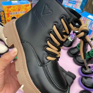 Giày boots trẻ em chất da mềm kiểu dáng sành điệu k151