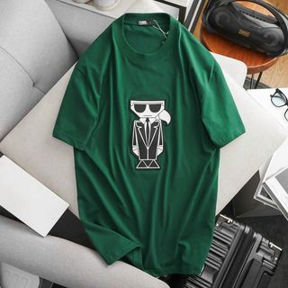 BIGSIZE - Áo thun nam tay ngắn chất thun cotton 100% bigsize 75kg - 120kg hình KAL