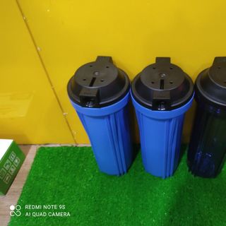 Bộ ly lọc 10" phi 21 (1 trong 2 xanh , không có bass treo và lõi lọc)