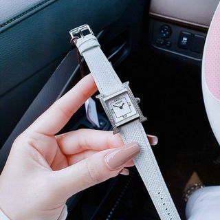 ĐỒNG HỒ HERRMES MINI DA NIỀNG ĐÁ CAO CẤP NEW
