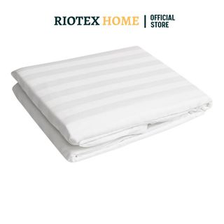 VỎ CHĂN Cotton RIOTEX HOME TRẮNG SỌC Cho Khách Sạn, Nhà nghỉ