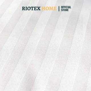 VỎ CHĂN Cotton RIOTEX HOME TRẮNG SỌC Cho Khách Sạn, Nhà nghỉ