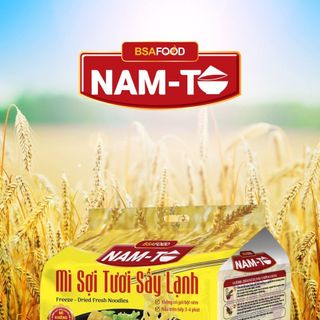 Mì Sợi Tươi Sấy Lạnh NAM-TÔ (1 Thùng)