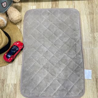 Thảm lông xuất Nhật 40x60cm, chùi chân, để phòng tắm, nhà bếp, trang trí nhà cửa [NÂU NHẠT]-có thể lót cho pet nằm giá sỉ