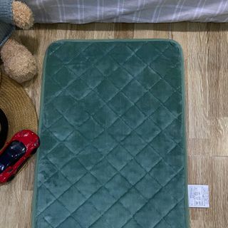 Thảm lông xuất Nhật 40x60cm, chùi chân, để phòng tắm, nhà bếp, trang trí nhà cửa [XANH LÁ]-có thể lót cho pet nằm giá sỉ