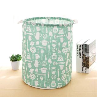 GIỎ VẢI CANVAS ĐỰNG QUẦN ÁO, ĐỒ CHƠI 36X36X43CM giá sỉ