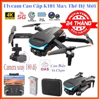 Máy bay điều khiển từ xa 4 cánh Marin Drone K101 MAX - Flycam mini giá rẻ camera 4k - Phờ Lai Cam - Fly cam giá rẻ - Playcam - Flay cam - Play camera - Flycam có camera kép quay phim chụp ảnh trên không. giá sỉ