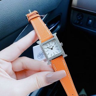 ĐỒNG HỒ HERRMES NIỀNG ĐÁ MINI NEW CAO CẤP