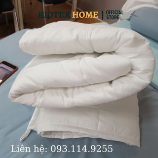 Ruột Mền Chăn COTTON Chần Gòn Siêu Nhẹ Kháng Khuẩn RIOTEX Cho Gia Đình, Khách Sạn Theo Kích Thước Chuẩn