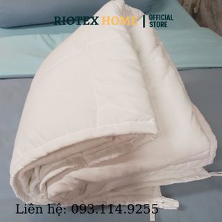 Ruột Mền Chăn COTTON Chần Gòn Siêu Nhẹ Kháng Khuẩn RIOTEX Cho Gia Đình, Khách Sạn Theo Kích Thước Chuẩn