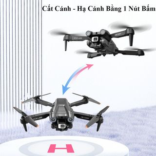 Flycam Camera 4K Mvic I3 Pro cảm biến va chạm - Drone mini camera 4k - Phờ Lai Cam - Fly cam giá rẻ - Máy Bay Flycam - Playcam - Flay cam - Play camera - Máy bay điều khiển từ xa 4 cánh chất hơn f11 pro 4k, Mavic 2 Pro, K101 max