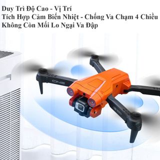 Flycam Camera 4K Mvic I3 Pro cảm biến va chạm - Drone mini camera 4k - Phờ Lai Cam - Fly cam giá rẻ - Máy Bay Flycam - Playcam - Flay cam - Play camera - Máy bay điều khiển từ xa 4 cánh chất hơn f11 pro 4k, Mavic 2 Pro, K101 max
