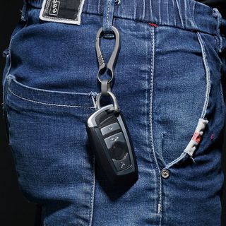 Móc khóa xe hơi TITANIUM, dành cho Nam và Nữ, Sang Trọng, Nhẹ, siêu bền, đẹp, sử dụng đa năng.