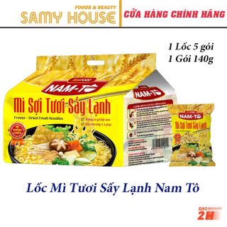 Mì Sợi Tươi Sấy Lạnh NAM-TÔ (gói 700g) giá sỉ