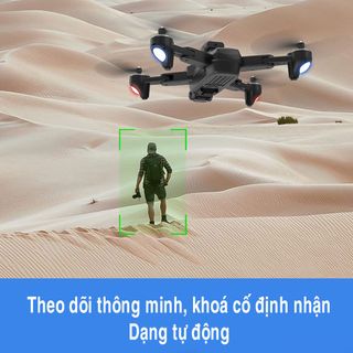 Flycam Mini Giá Rẻ Drone P9 Pro Max, Máy Bay Điều Khiển Từ Xa 4 Cánh, Play Camera Cao Cấp 2 Camera 12MP, Pin Lithium 2500mAh bay 25-30 Phút, Cảm Biến 4 Chiều, Chống Rung, Tránh Va Chạm.